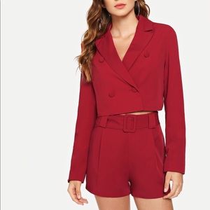 Red suit set
